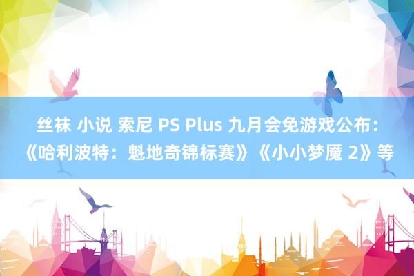 丝袜 小说 索尼 PS Plus 九月会免游戏公布：《哈利波特：魁地奇锦标赛》《小小梦魇 2》等